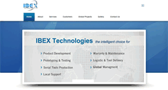 Desktop Screenshot of ibex-tech.com